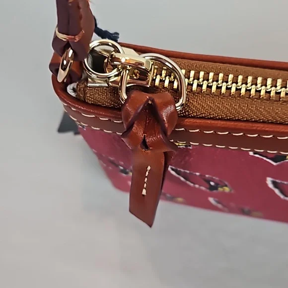 Dooney & Bourke | NWT Women's NFL Large Slim Wristlet Arizona Cardinals - Picture 7 of 10